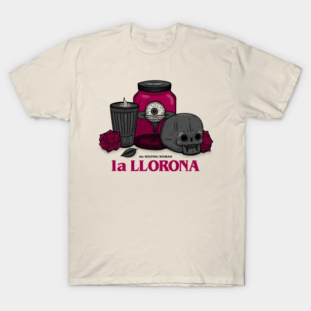 la LLORONA - the WEEPING WOMAN T-Shirt by MRCLV